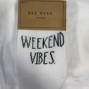 Rae Dunn liner socks